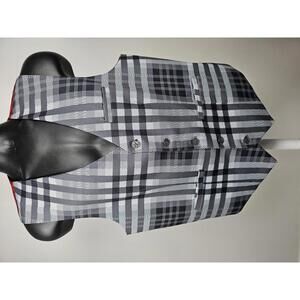 Barabas Plaid Vest